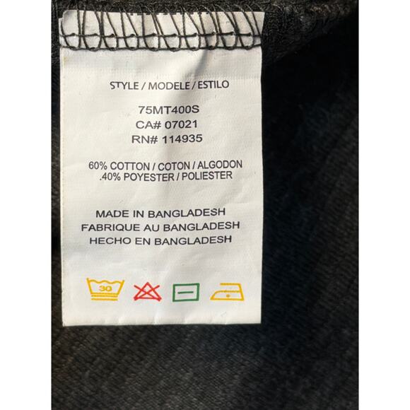 Hedge Men's Pullover Textured Sweatshirt Hoodie  Grey Sweater Casual Size Small - Picture 7 of 8